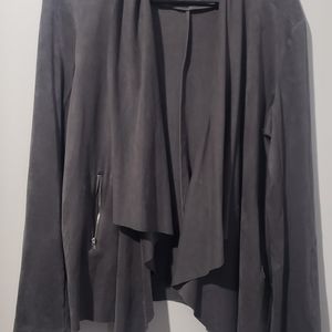 FAUX SUEDE JACKET